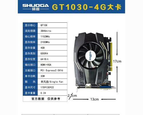 1030显卡综合评测（性能强劲、适用广泛的1030显卡给你带来前所未有的游戏体验）