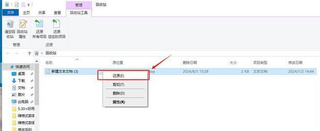 U盘资料恢复教程（从零基础开始，轻松恢复你的宝贵文件）